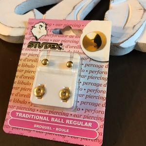 Studex Post Ear Piercing Earrings NEW